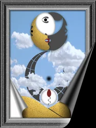 Decal (II) (Uit de serie: Afbeeldingen uit het leven van prins Vogelfrei)