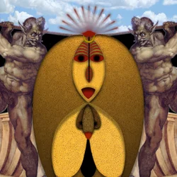 De moeilijke oversteek (I) (uit de serie: Anima Dannata)