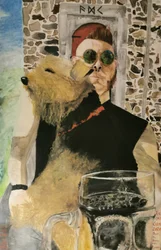 Man met hond