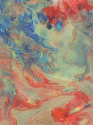 Rustgevende abstracte kunst