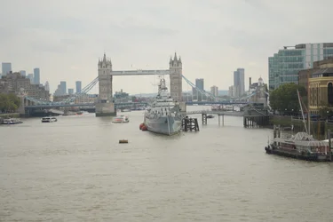 London Bridge over de Theems in het hart van Londen