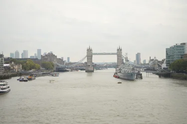 London Bridge over de Theems in het hart van Londen