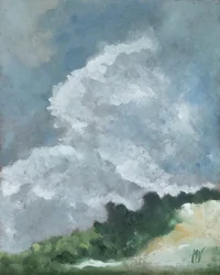Wolken erboven