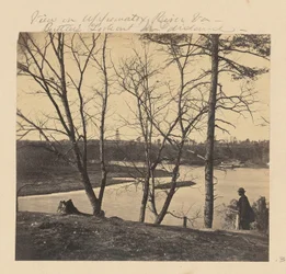 Uitzicht op Appomattox River, Virginia. Butler