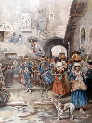 Kerstavond op het Romeinse platteland 100 jaar geleden