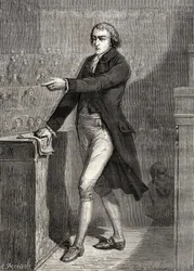 Jean-Baptiste Louvet de Couvrai, gegraveerd door H. de la Charlerie, uit 