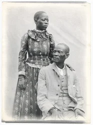 Khama en zijn vrouw, c.1910