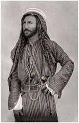 Een bedoeïen van de woestijn, Irak, 1925