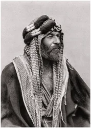 Een Arabische sjeik, Irak, 1925