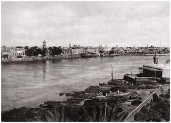 Modern Bagdad, de Stad van de Kaliefen, Irak 1925
