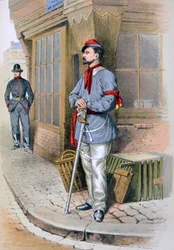 Parijse burgerwacht, 1887