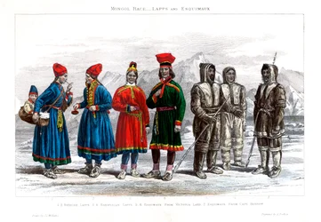 Mongoolse Ras, Lappen en Eskimo