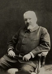 Portret van de schrijver Jean Joseph Cornely (foto)