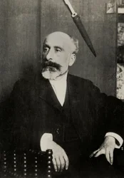 Portret van de Franse schilder Rene Billotte ( 1846