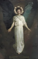 Een gevleugeld figuur, 1904-11
