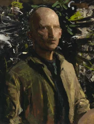 Abbott Handerson Thayer, Zelfportret, 1920