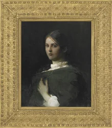 Portret van de oudste dochter van de kunstenaar, 1893-94