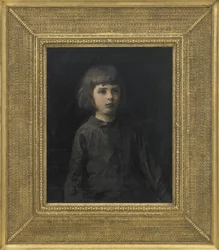 Portret van de Zoon van de Kunstenaar