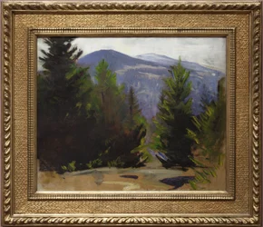 Schets van Monadnock Mountain