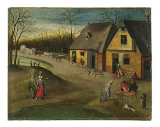 Herfst of werk op de boerderij