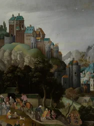 Christus die het Kruis Draagt (detail)