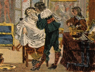Barbier onder Lodewijk XIII - naar A. Bosse