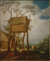 Landschap met Tobias en de engel