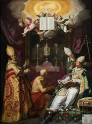 De Vier Vaders van de Latijnse Kerk