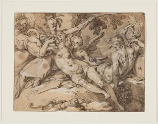 Venus en Bacchus (Zonder Ceres en Bacchus zou Venus bevriezen)