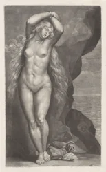 Andromeda aan de rots geketend