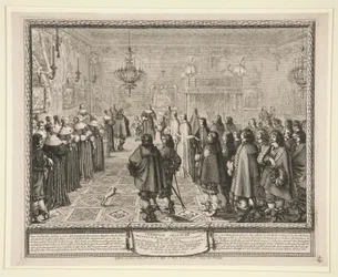 Ceremonie Geobserveerd bij het Huwelijkscontract