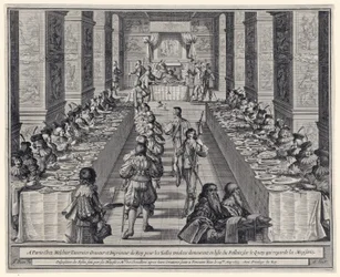 Disposition du Festin, uit L