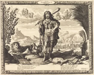 Lodewijk XIII als Hercules