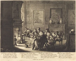 De Dwaze Maagden Slapend