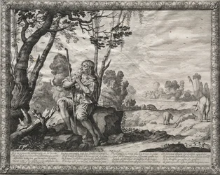 De verloren zoon: De verloren zoon die de varkens hoedt