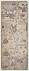 Catalaanse atlas, blad 11, 1375