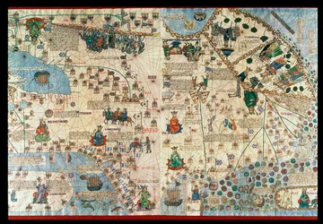 Catalaanse Atlas,1375 (kaart)