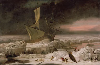 Arctisch Avontuur, of Een Schip in Nood bij Groenland, c.1677