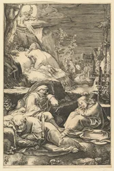 De Agonie in de Tuin, uit De Passie van Christus, ca. 1598-1653
