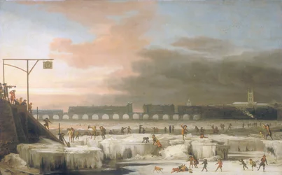 De bevroren Theems, 1677