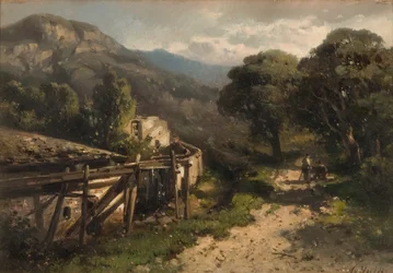 Landschap en molen