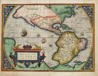Americae Sive Novi Orbis, Nova Descriptio