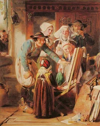 Kunstcritici in Bretagne, 1860
