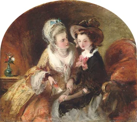 De stad en het plattelandsbelle, 1852