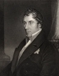 George Hamilton Gordon, gegraveerd door Thomas Woolnoth (1785-1857) uit 