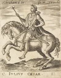 C. Julius Caesar uit Twaalf Caesars te paard, ca. 1565-1587
