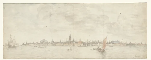 Gezicht op Vlissingen