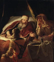 Isaak zegent Jakob, c.1660-70