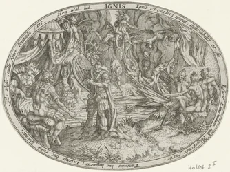 Orpheus in de onderwereld: het element vuur