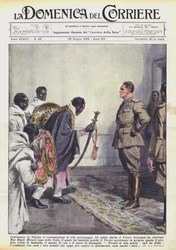 In Ethiopië gaan de onderwerping van hoge personages door